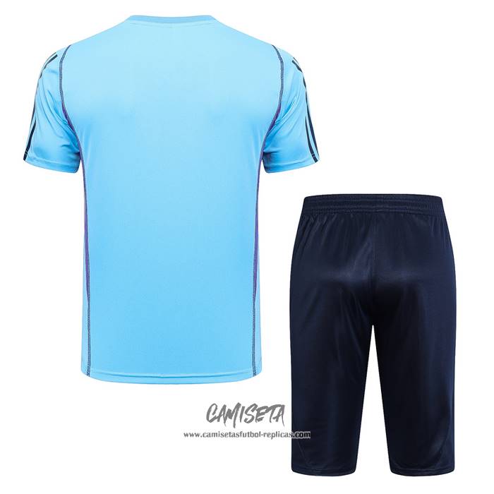 Chandal del Argentina 2023-2024 Manga Corta Azul - Pantalon Corto